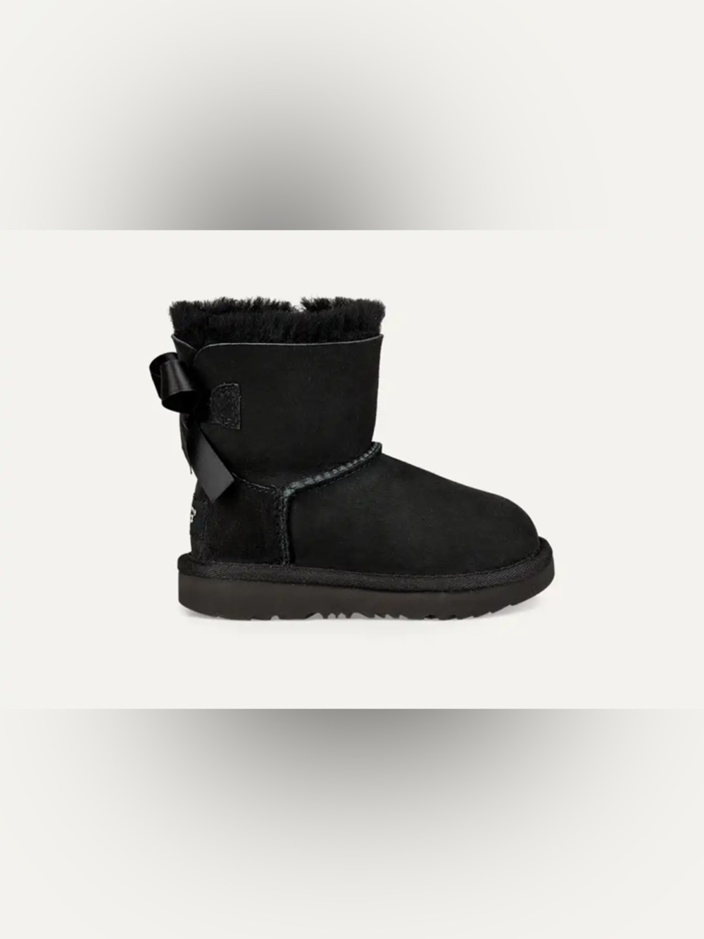NWT  UGG Boots Mini Bailey Bow I| Black 9 $135